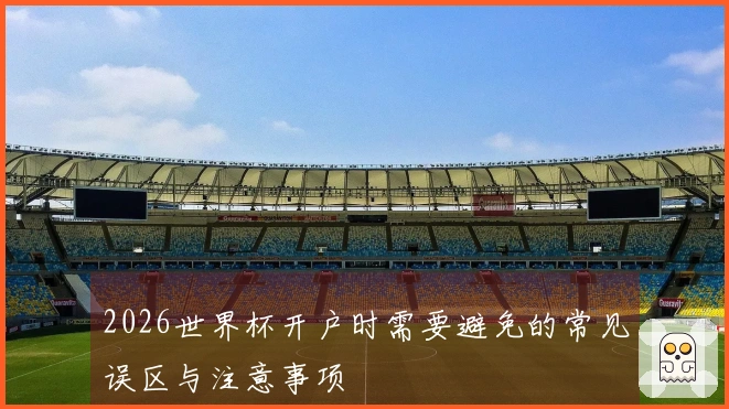 2026世界杯开户时需要避免的常见误区与注意事项