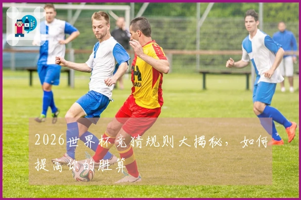 2026世界杯竞猜规则大揭秘，如何提高你的胜算